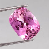 9.80 Ct Pink Sapphire – Unheated Cushion Cut Gemstone